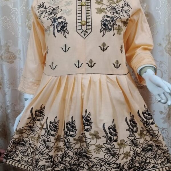 Embroidered Cotton Kurti 1314_102_101043