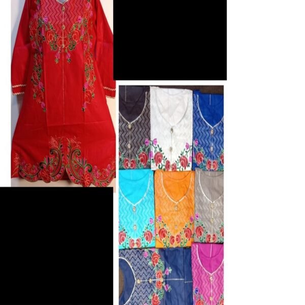 Embroidered Cotton Kurti 1314_102_101074