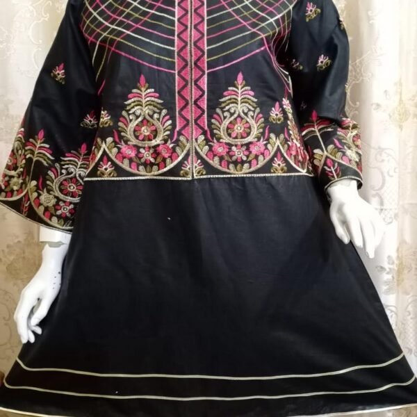 Embroidered Cotton Kurti 1314_102_101083