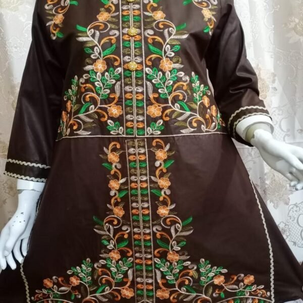 Embroidered Cotton Kurti 1314_102_101084