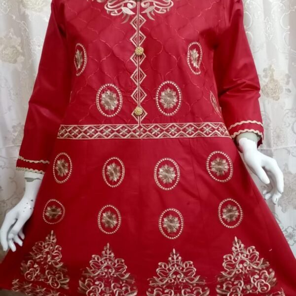 Embroidered Cotton Kurti 1314_102_101086
