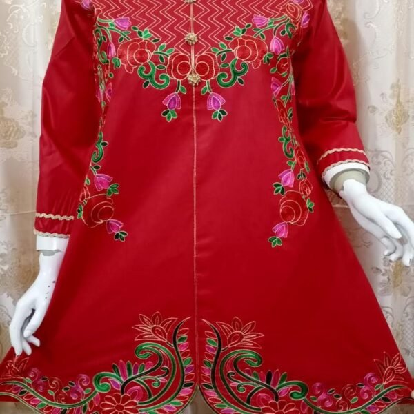Embroidered Cotton Kurti 1314_102_101098